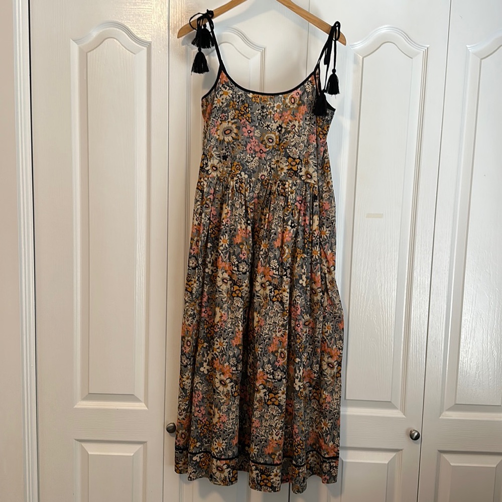 The Breeze dress in Navy Heirloom Floral